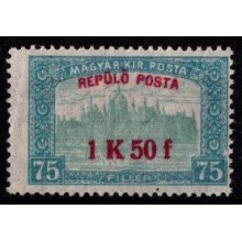 1918 - Ungarn - AFA 187 - Frimærke - Stemplet.